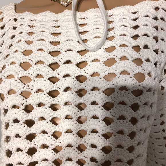 COPY - Oversized hand crocheted sweater - Picture 5 of 6